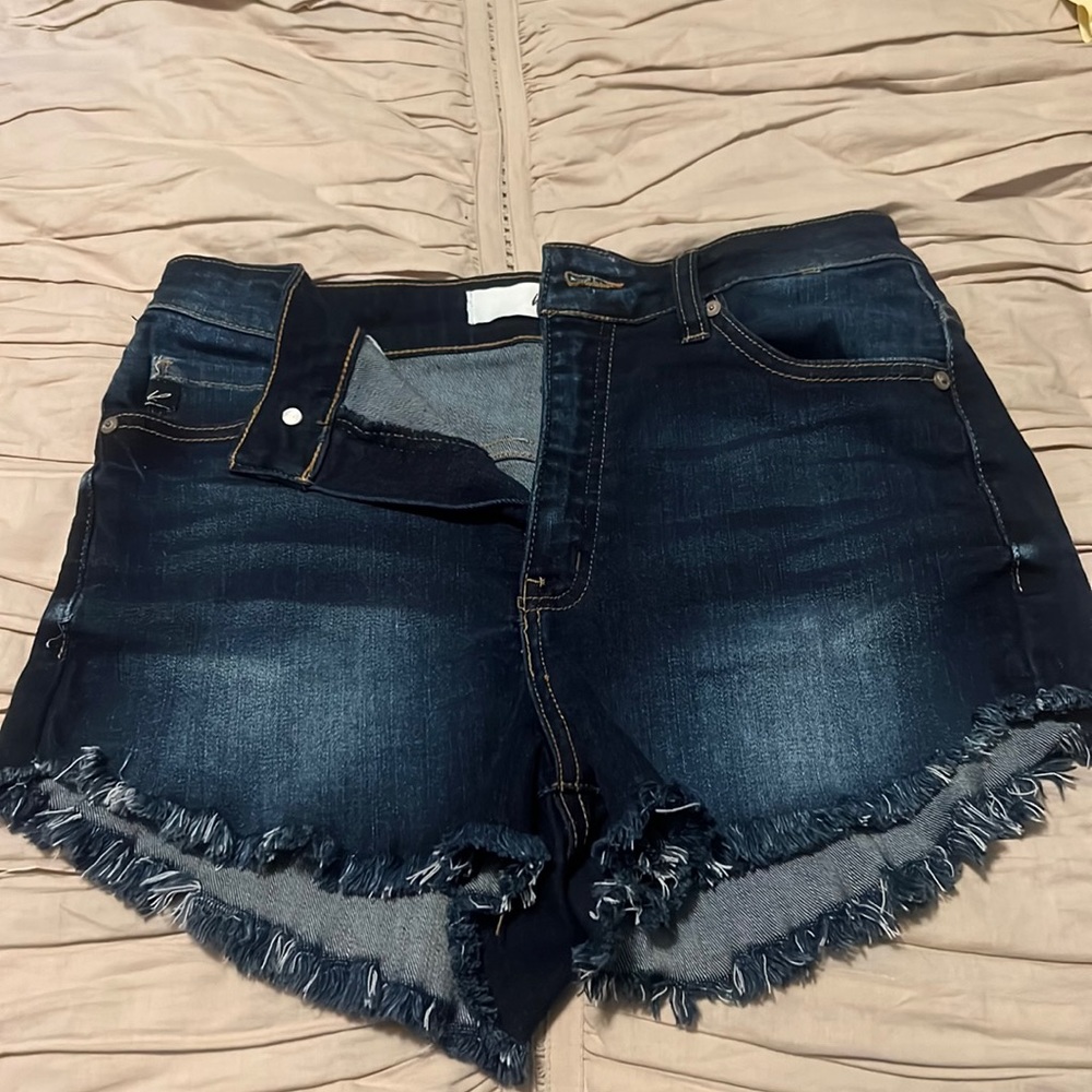 Kancan blue jean shorts size small